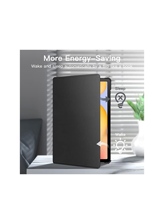 Jetech Case For Samsung Galaxy Tab S6 Lite 10.4-Inch 2022/2020 With S Pen Holder, Slim Folio Stand Protective Tablet Cover, Multi-Angle Viewing (Black) - Image 5