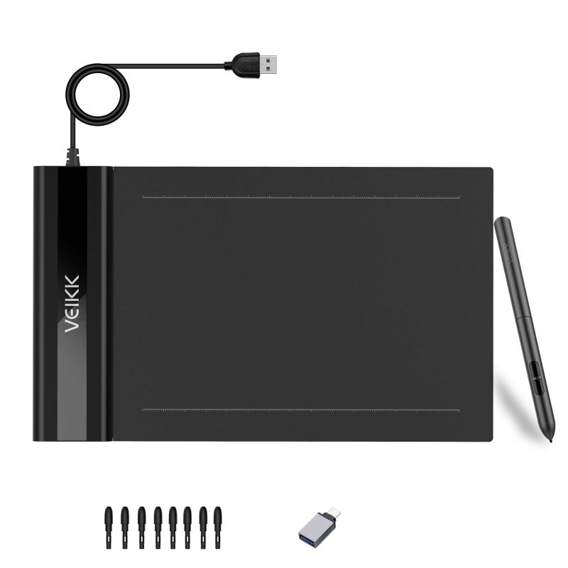 Veikk Graphics Drawing Tablet VEIKK S640 6x4 Inch Portable OSU Tablet with 8192 Levels Batteryfree Stylus Pen for Digital ArtAnimationcompatible with PCMacLinuxWindows - Image 2