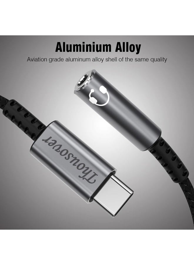 Thousover USB Type C to 3.5mm Female Headphone Jack Adapte - Image 3