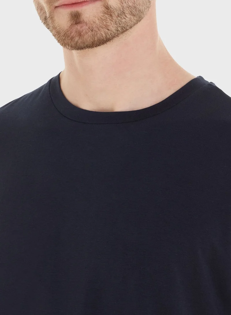 TOMMY HILFIGER Essential Crew Neck T-Shirt And Pyjama Set