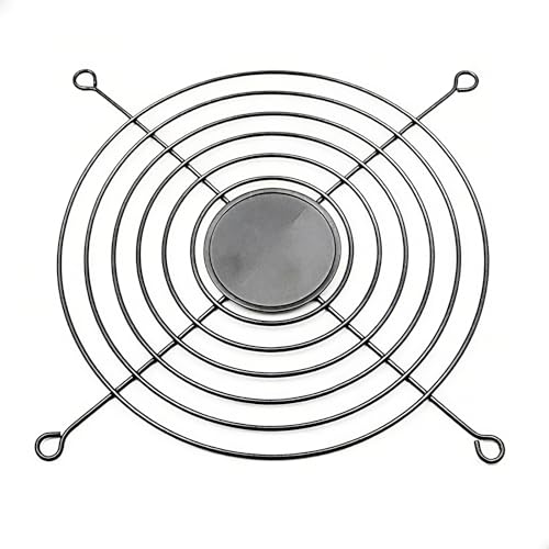 TBWHL 5pcs 140mm Wire Black Fan Grill Guard for Axial Brushless Fan - Durable Steel Mesh Protective Cover, Anti Finger Protection, Easy Installation, Universal Fit for 140mm Axial Fans - Image 4