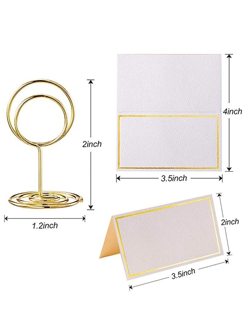 24 pcs Place Card Holder Memo Clip Photo Table Number Gold Holder, Stand, Paper Menu Stand - pzsku/Z0DE9922EA15B71867B41Z/45/_/1679804507/eb6974b0-3ab6-47a7-9a39-01dd1479b077