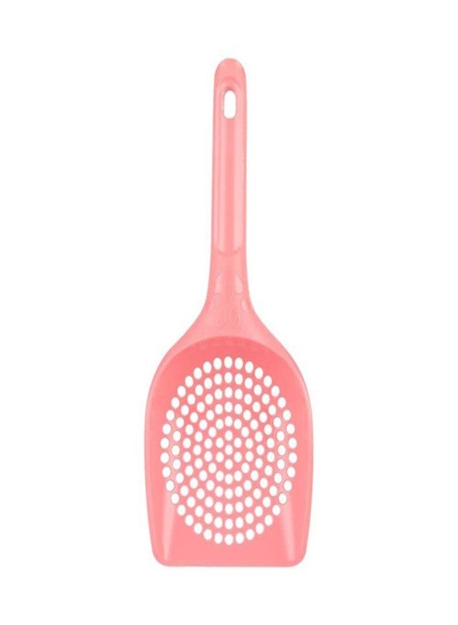 DPWOUM Pink Plastic Cat Litter Scoop Pet Care Sand Waste Scooper Shovel Hollow Cleaning Tool Pet Supplies Easy to Clean Cat Litter Scoops Litter and Housebreaking Pet Supplies - Image 1