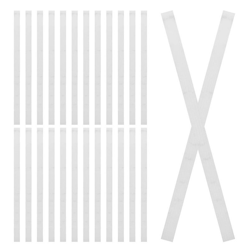 40pcs 12mm Book Binding Glue Strips with Mesh Backing Thermal Adhesive Tape for Contract Files Magazines Photo Albums and Textbook Binding - Image 1