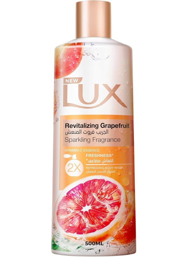Lux Revitalizing Grapefruit Body Wash with Vitamin C Essence - Image 2