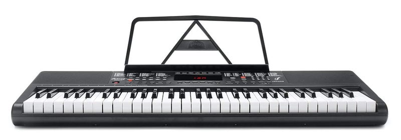 Juarez Octavé JRK660MDKL 61 Keys Electronic Teaching Keyboard Piano with MIDI |Key Lights | Key Note Stickers |Music Sheet Stand| 200 Rhythms | 200 Timbres |40 Demos|8 Percussions, With MIC - Image 5