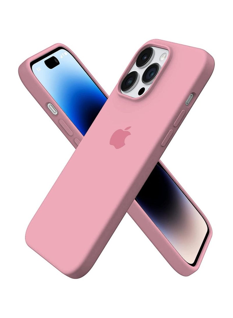 iPhone 14 Pro  Mobile Case Cover with Soft Liquid Silicone Protection Anti-Scratch Shockproof Accessories Slim Protective Back Cover with Comfortable Hold Touch Feeling and Anti-fingerprint - Image 1