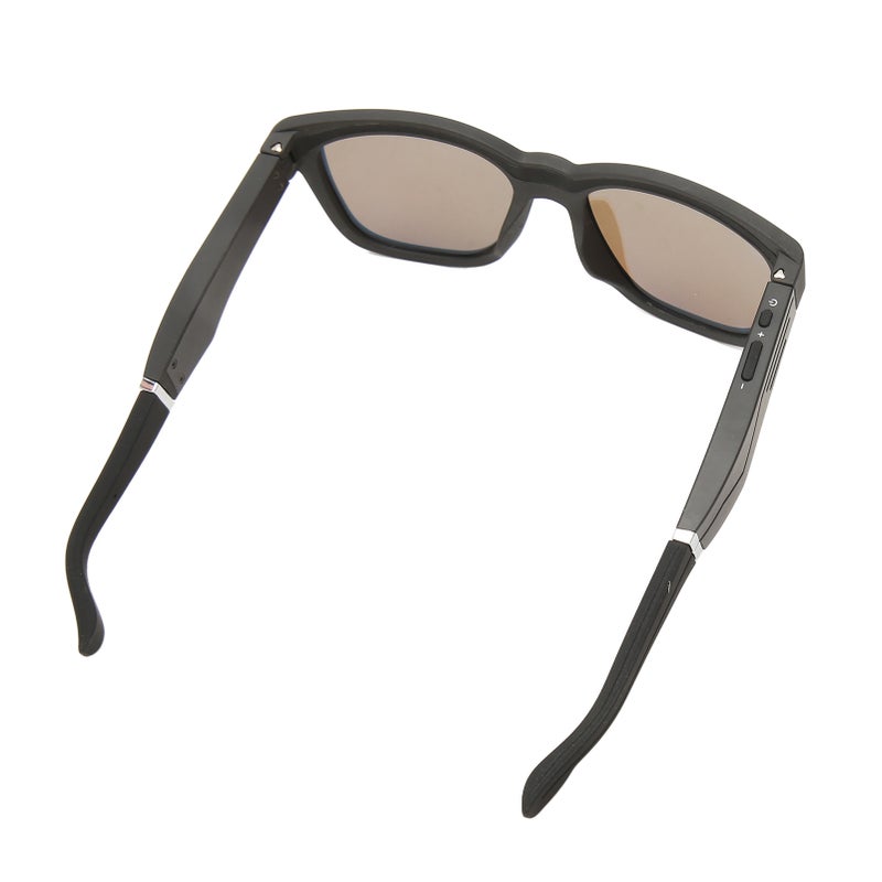 Smart Bluetooth Glasses Bone Conduction Noise Reduction Bluetooth 5.0 Wireless Sunglasses for Vacation Beach Driving Blue - Image 5