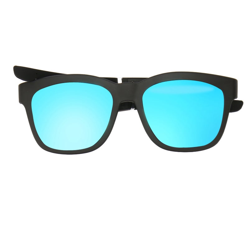 Smart Bluetooth Glasses Bone Conduction Noise Reduction Bluetooth 5.0 Wireless Sunglasses for Vacation Beach Driving Blue - Image 1