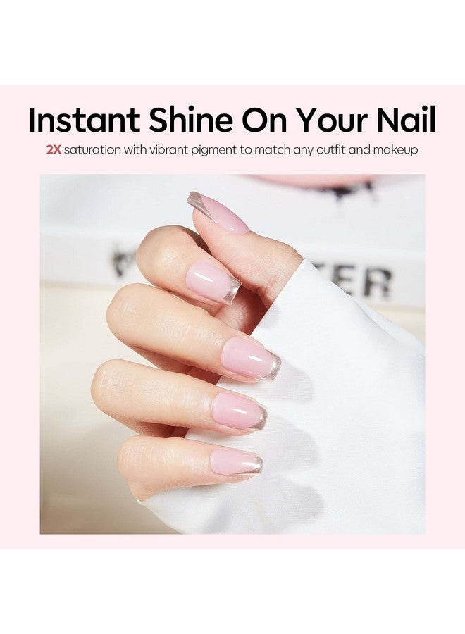 موديل ونز طلاء أظافر جل وردي 15 مللي جل أظافر وردي للأطفال نقع قبالة الأشعة فوق البنفسجية علاج جل طلاء الأظافر لفن الأظافر لتقوم بها بنفسك مانيكير في المنزل 0.5 أوقية جل هدية للنساء - Image 4