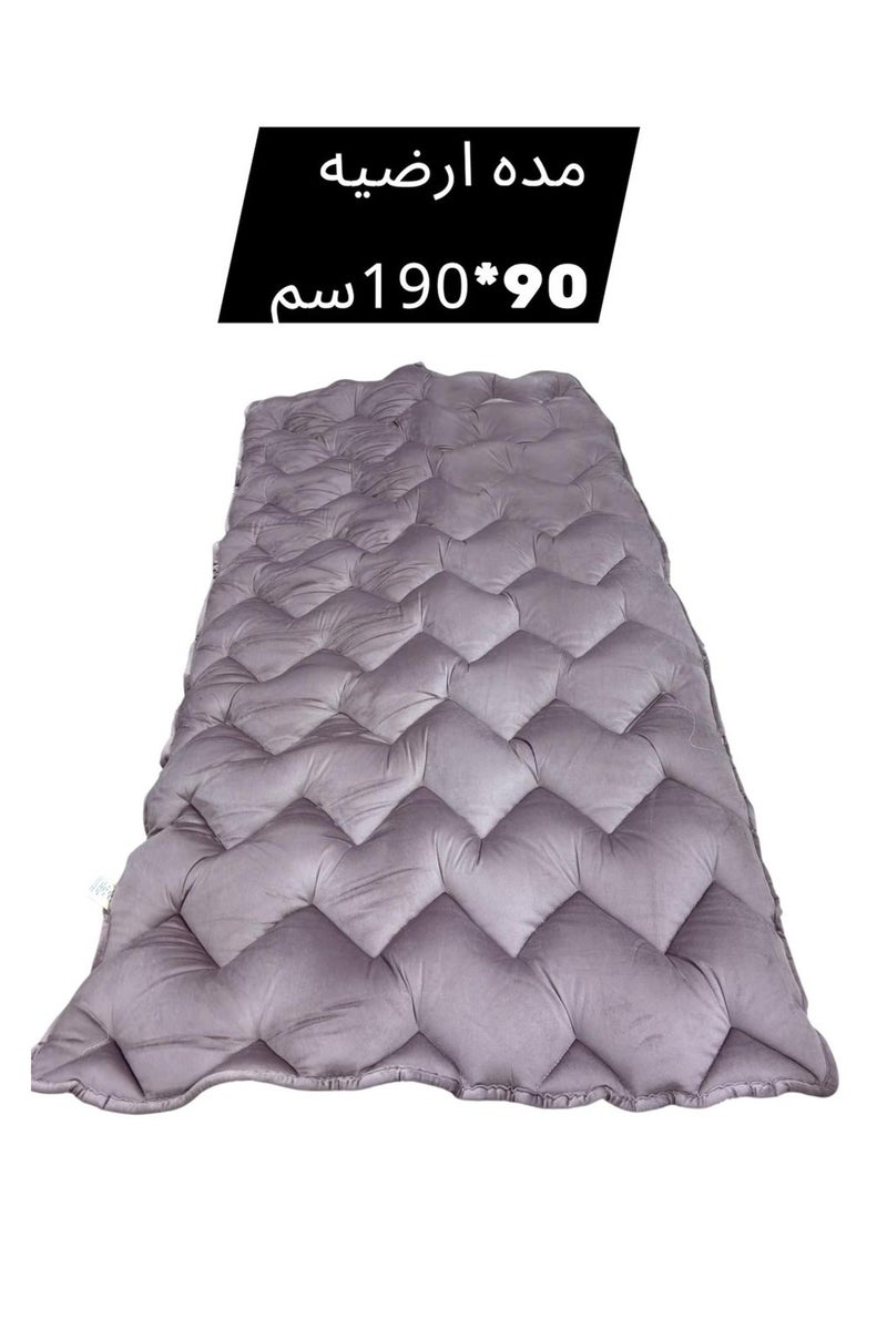 Luxury Single Sleeping Bag 190x90x6cm - Soft Polyester Fabric with Cotton Filling with Transparent Bag for Easy Carrying and Storage - Comfortable and Durable Floor Mat for Camping, Dorm Rooms, Guest Rooms, Trips - Luxury Soft Touch Foldable Mattress