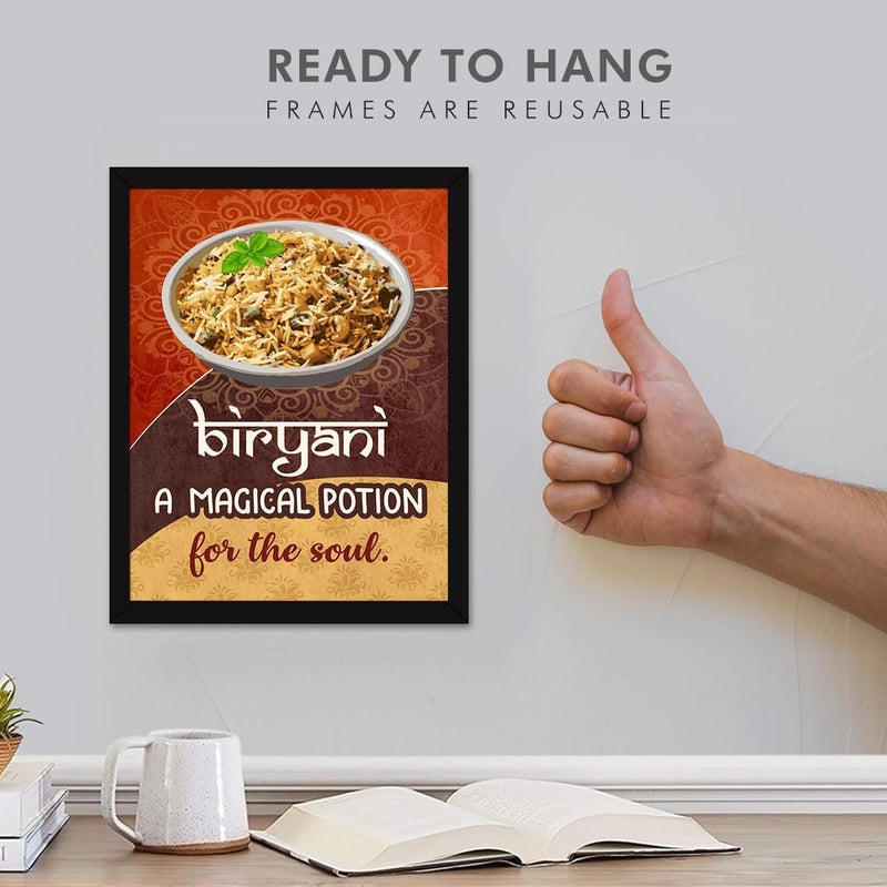 Chaka Chaundh Biryani Quotes Wall Frame - Image 4