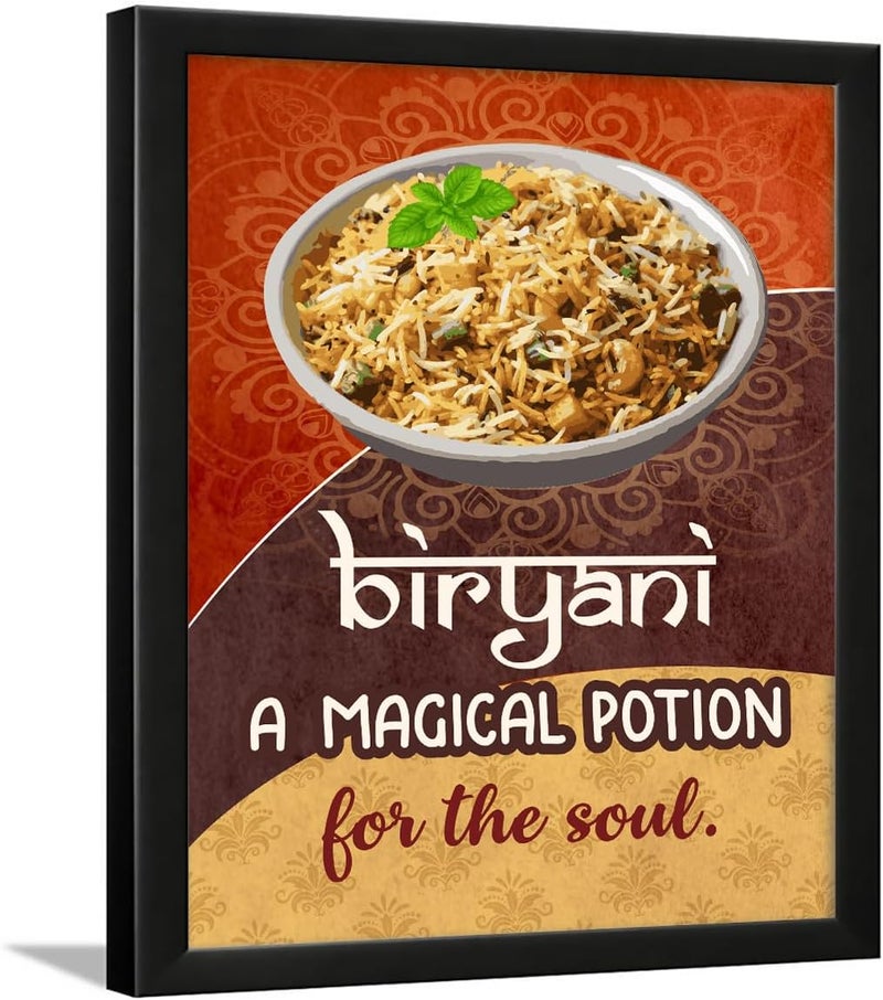 Chaka Chaundh Biryani Quotes Wall Frame - Image 1