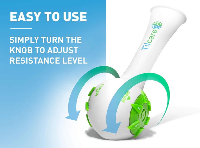 Tilcare Breathing Trainer  Lung Trainer  Ideal Breathing Exercise Device for Lungs Effective Breather Device  Lung Exerciser Device Best Breathing Device  Lung Strengthener Tilcare Respiratory Trainer - Image 4