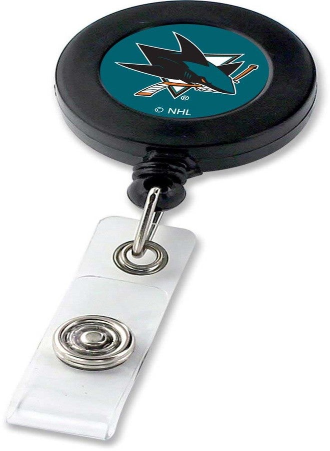 Aminco NHL San Jose Sharks Badge Reel - Image 1