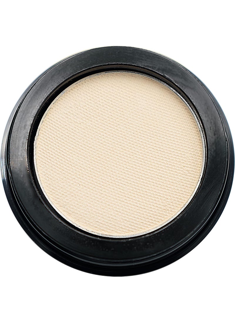 Pure Ziva - Naked French Vanilla Off White Nude Neutral Matte Pressed Powder Single Vegan Eyeshadow; Talc, Paraben & Cruelty Free - Image 1