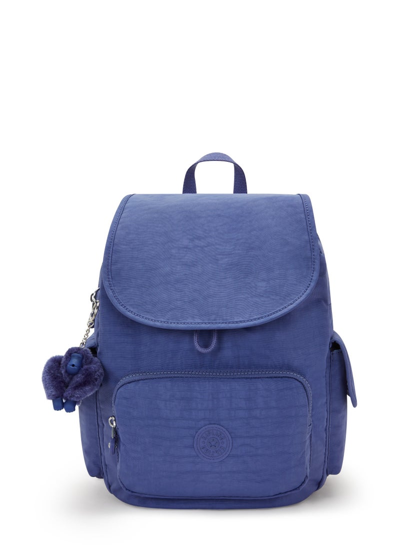kipling City Pack Small Backpack Ocean Blue - Image 1