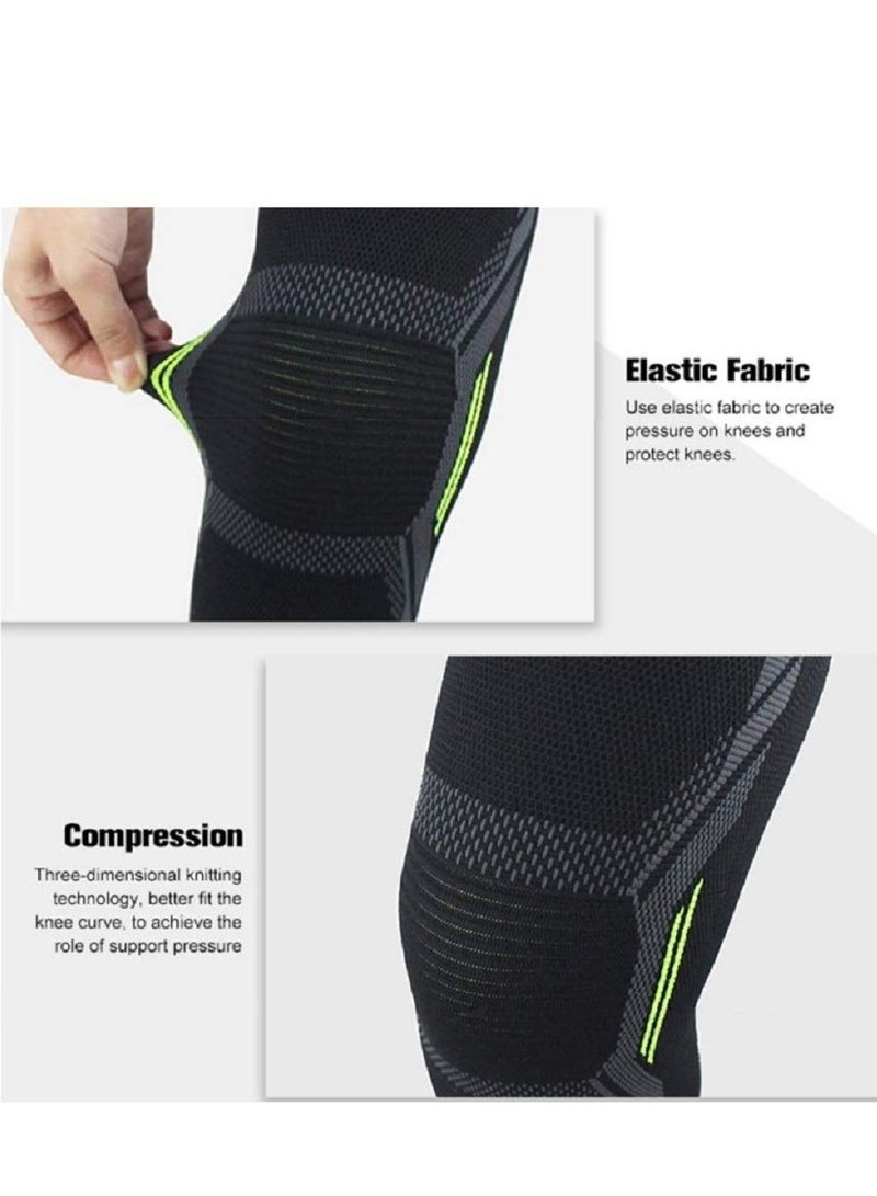 KASTWAVE Knee Support Sleeve Knee Brace For Knee Pain Relief Arthritic Knees Meniscus Tear Weightlifting And Running  - Image 2