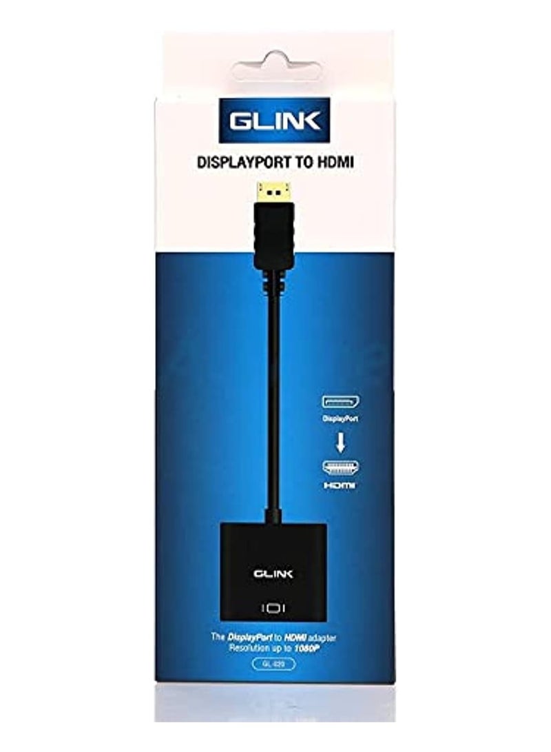 جلينك محول منفذ العرض Glink من ذكر إلى أنثى HDMI للكمبيوتر - Image 1