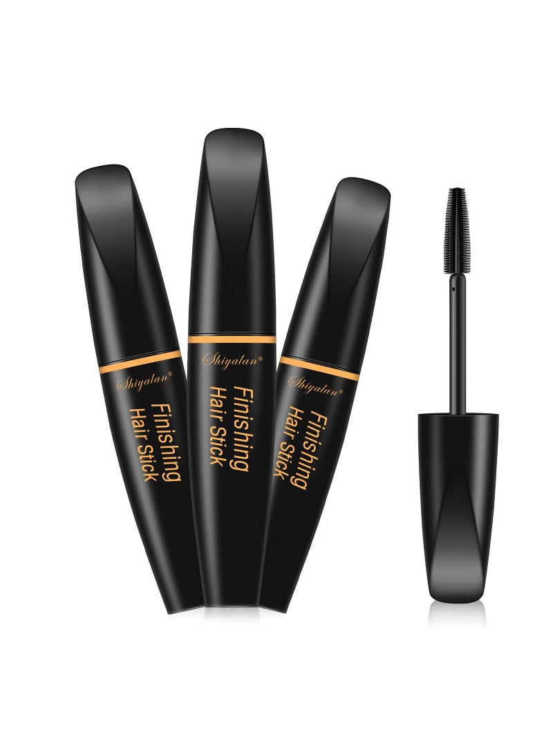 KASTWAVE Hair Finishing Stick, Broken Hair Finishing Cream Hair Styling Wax Stick, Hair Mascara Styling Gel Refreshing Not Greasy Fixing Bangs Stereotypes Cream for Girls Women, 25ML (3PCS) - Image 5