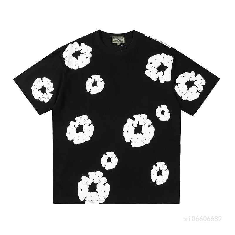 Spring And Style Kan Ray'S New Foam Kapok Short-Sleeved Suit High Street Loose Street - Image 4