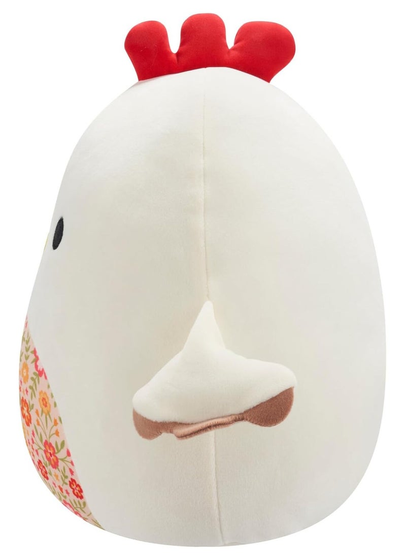 Squishmallows - 12 inch Medium Plush Todd Beigh Rooster Officially Licensed Kellytoy Plush Toy Colorful Soft Gift | For Kids Girls & Boys | Washable Squishy Stuff Toy | All Age - Image 1