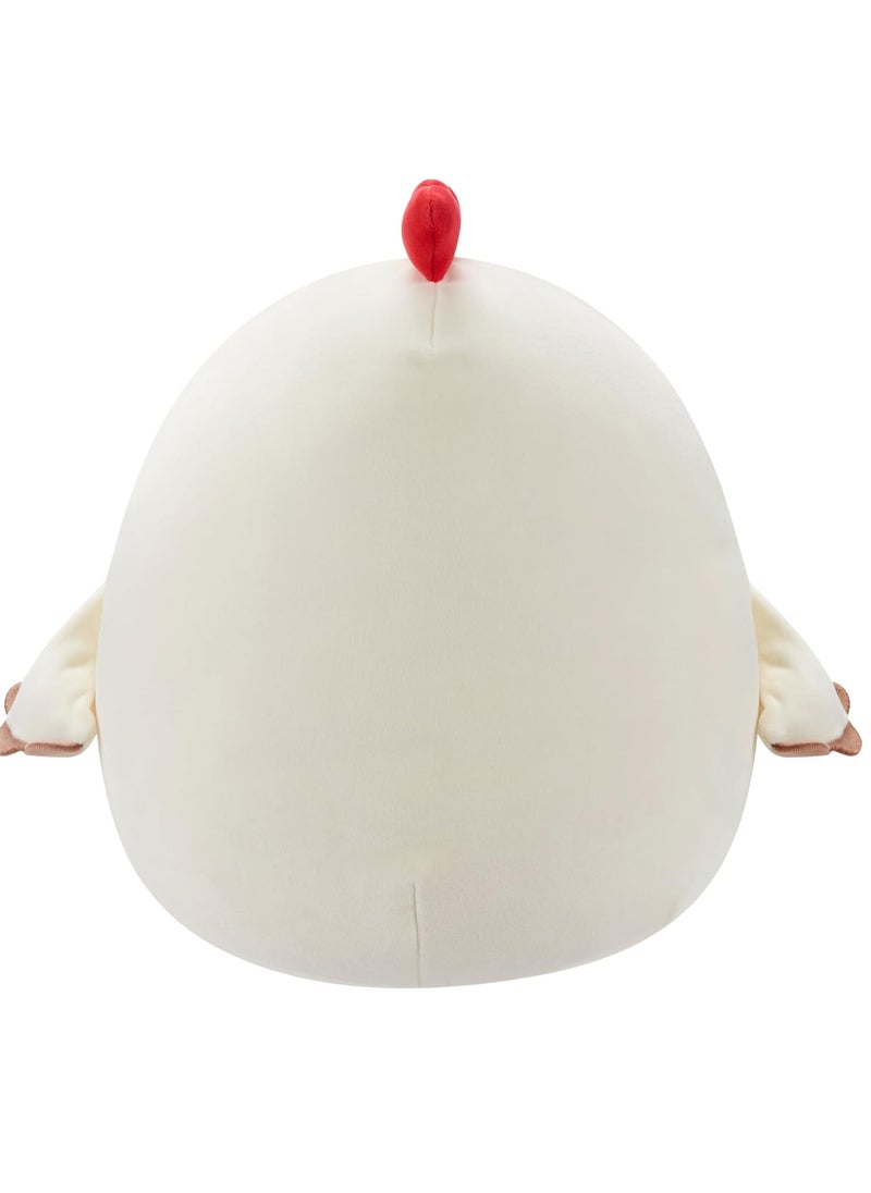 Squishmallows - 12 inch Medium Plush Todd Beigh Rooster Officially Licensed Kellytoy Plush Toy Colorful Soft Gift | For Kids Girls & Boys | Washable Squishy Stuff Toy | All Age - Image 1