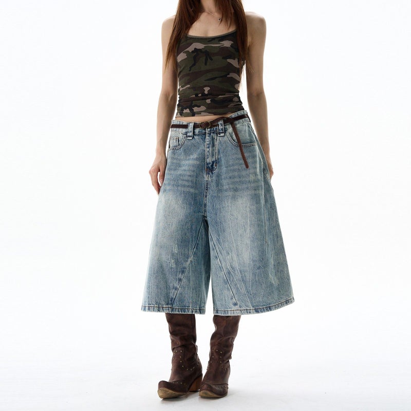 Vintage Classic European-American Design Daily Commute Jeans  Size_M - Image 2