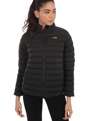 DIADORA Padded Lightweight W Be One Black Women's Coat D202003001  - Image 1