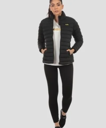DIADORA Padded Lightweight W Be One Black Women's Coat D202003001