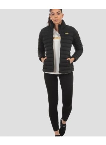DIADORA Padded Lightweight W Be One Black Women's Coat D202003001  - Image 3