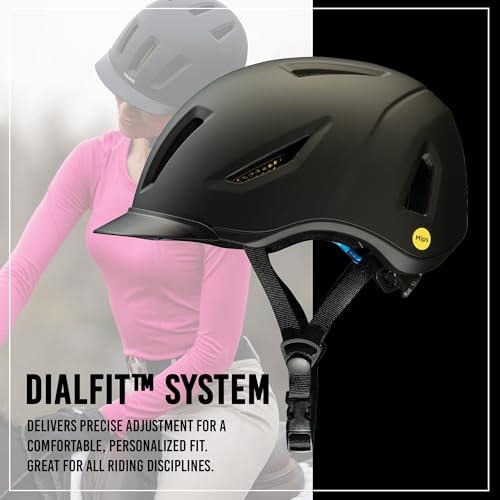 Troxel Terrain MIPS Cooling Horse Riding Helmet, Low-Profile, Micro-Adjustable Design, Horseback Riding Gear, Medium (7-7-3/8), Black Duratec - Image 4