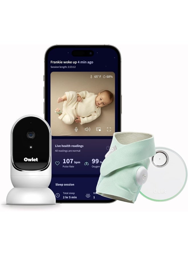Owlet Dream Duo: Dream Sock Baby Monitor and HD Camera - Image 1