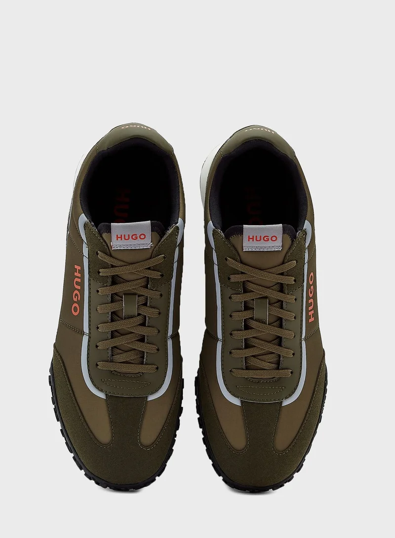HUGO Logo Printed Low Top Sneaker