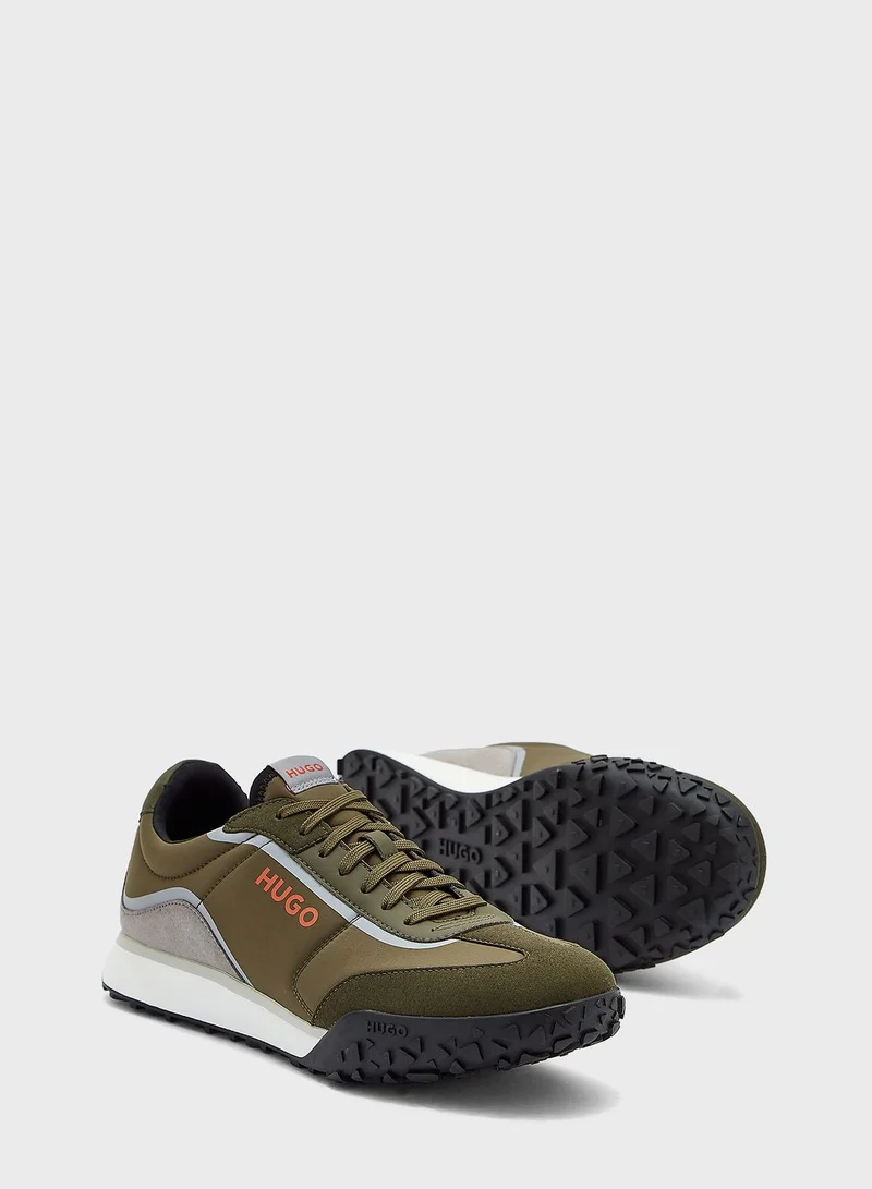 HUGO Logo Printed Low Top Sneaker