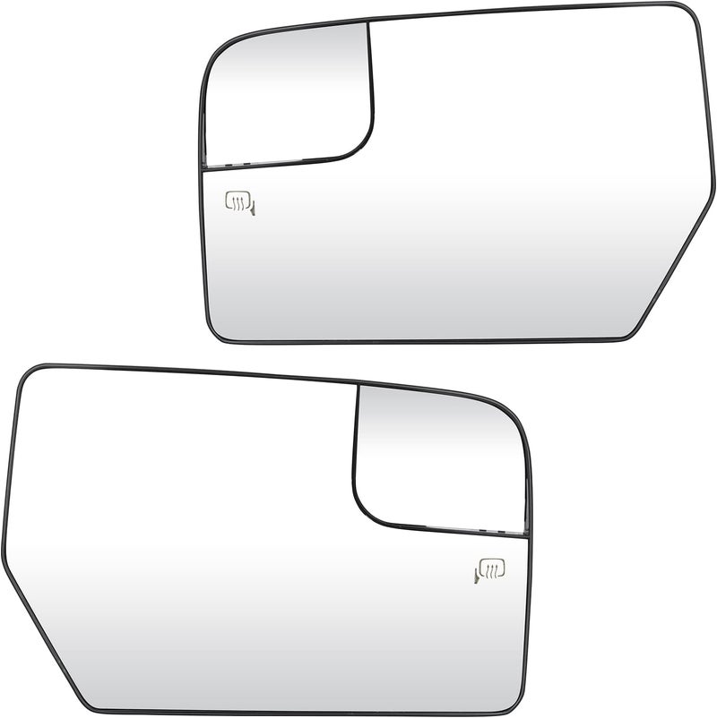 ILONPA Heated Side Mirror Glass Replacement for Ford Expedition & Lincoln Navigator - Image 1