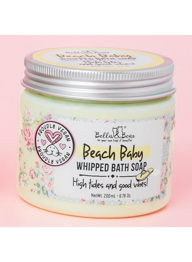 Bella and Bear Bella & Bear Beach Baby Whipped Bath Soap And Shave Creambody Wash Soap Moisturisersls Free Paraben Free Crueltyfree Body Care Bath Stuff For Women - Image 2