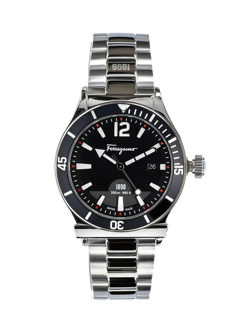 1898 Sport Quartz Silver Dial Watch