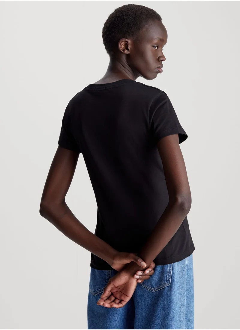 Calvin Klein Jeans Crew Neck Logo T-Shirt