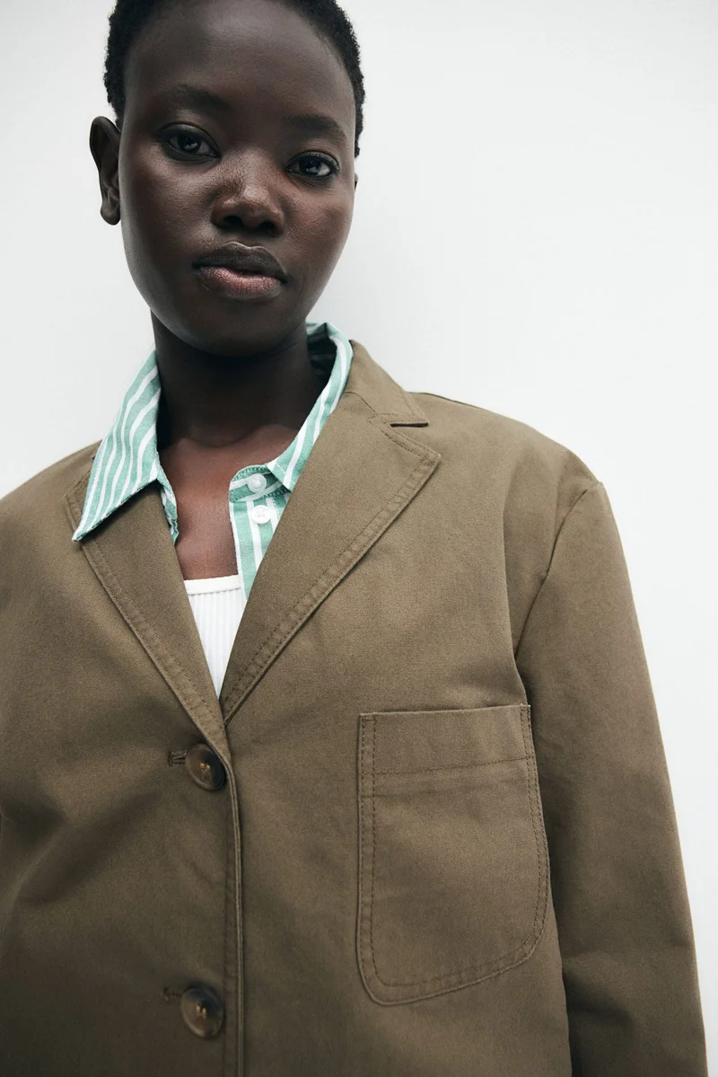 H&M Cotton canvas jacket