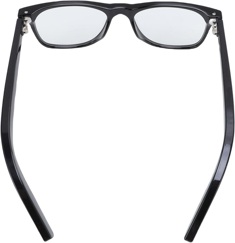 مترجم النظارات الذكية ، النظارات الذكية بنيت بأناقة في مكبر صوت ميكروفون أنيق للرحلات (الإطار الأسود # 12) - Image 3