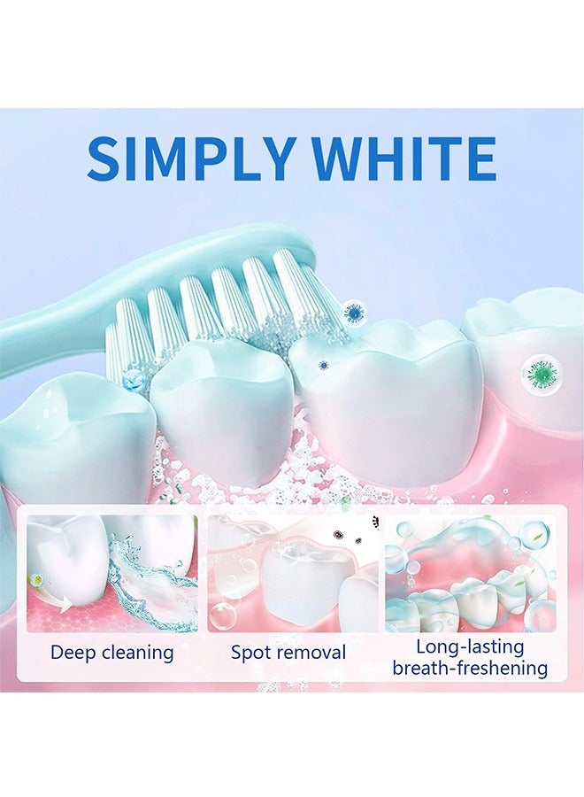 YOUBUY Simply White Teeth Whitening Powder,Teeth Whitening Powder, Natural Teeth Whitener, Instant Teeth Whitening and Stain Removal, Fresh Breath 15g - Image 4