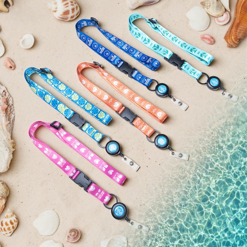 MNGARISTA Cruise Lanyard for Ship Cards,Adjustable Lanyard with Id Holder,Detachable Lanyards for Cruises Ship Cards with Waterproof Id Badge Holders,Cruise Essentials,5 Pack Sailboat - Image 5