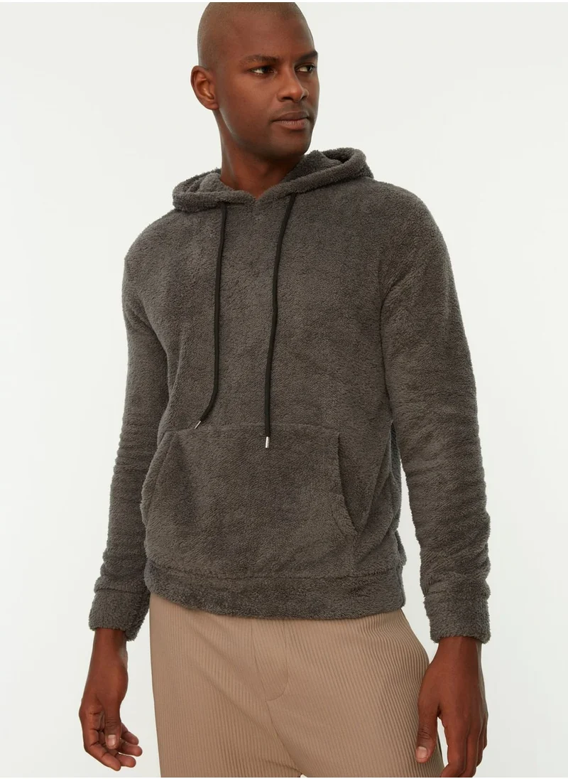 trendyol Fleece Hoodie