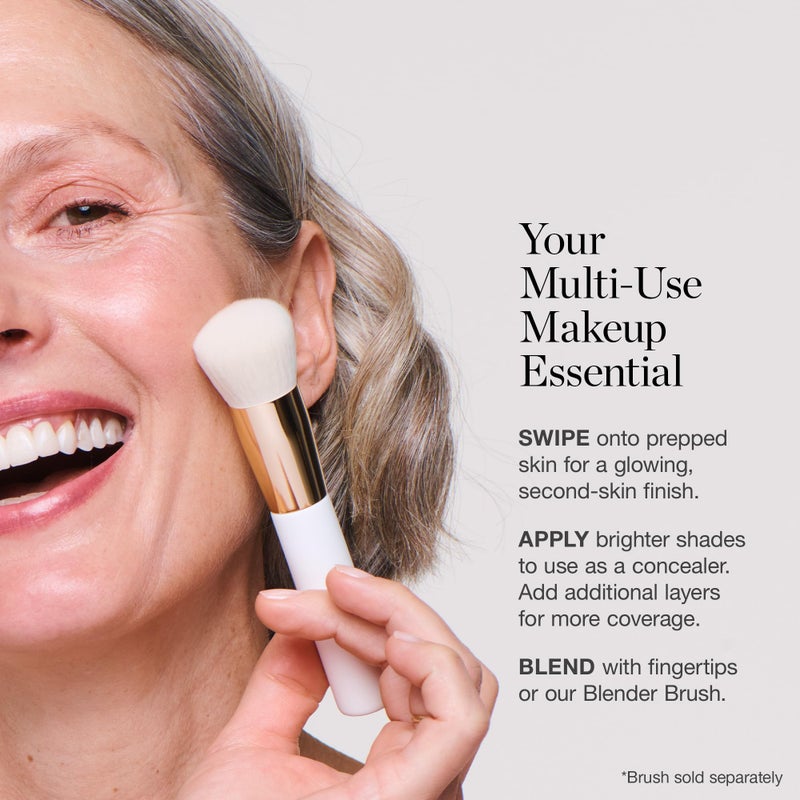 Ogee Sculpted Complexion Foundation Stick (Poplar 0.10C Fair, White-Pink Undertones) Full Coverage Foundation Makeup - Instantly Balance & Even Complexion - 70% Organic Ingredients - Image 5