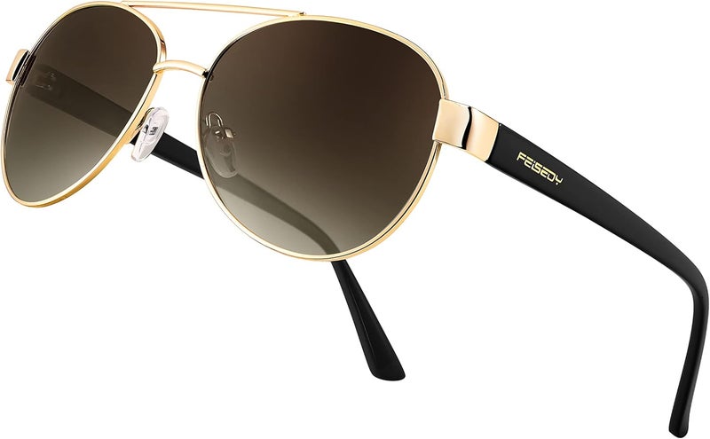 FEISEDY Classic Sunglasses for Men Pilot Polarized Sunglasses Men UV400 Protection for Driving Fishing Golf B4109 - Image 1