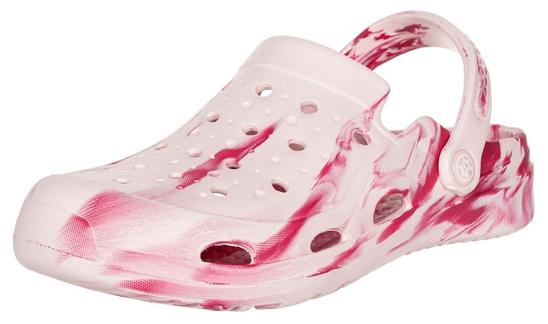 Eagsouni Womens Mens Arch Support Clogs Unisex Adult Slip on Garden Clogs Anti-Slip Outdoor Beach Sandalsï¼ŒPink,7-8 Women/5.5-6.5 Men - Image 1