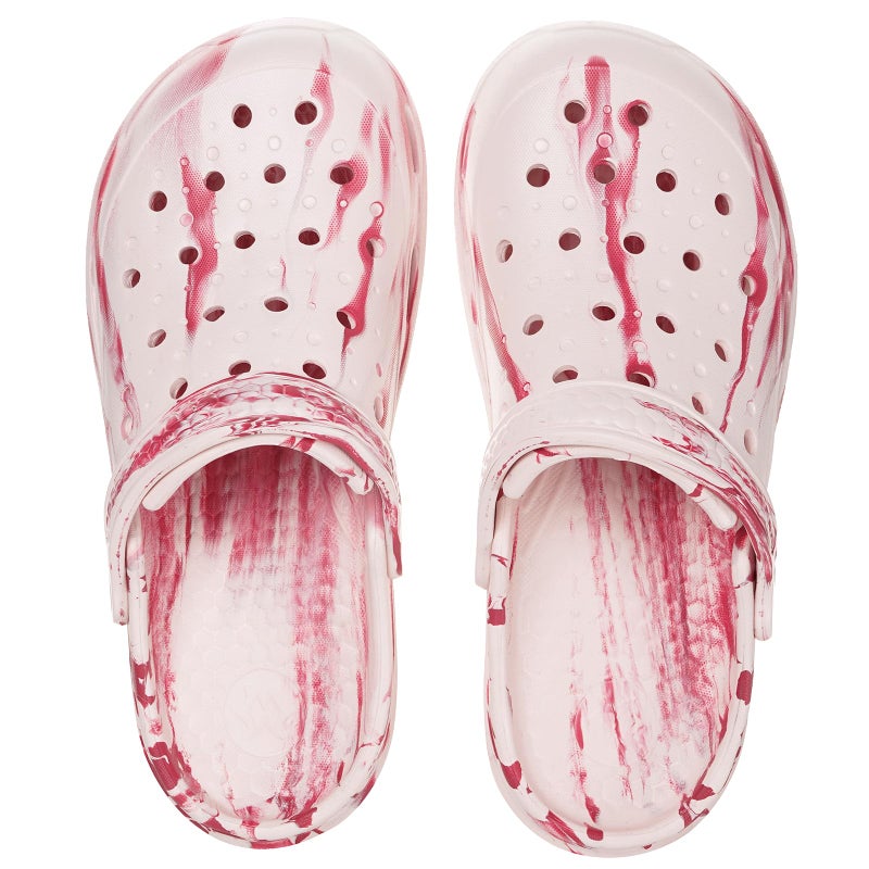 Eagsouni Womens Mens Arch Support Clogs Unisex Adult Slip on Garden Clogs Anti-Slip Outdoor Beach Sandalsï¼ŒPink,7-8 Women/5.5-6.5 Men - Image 2