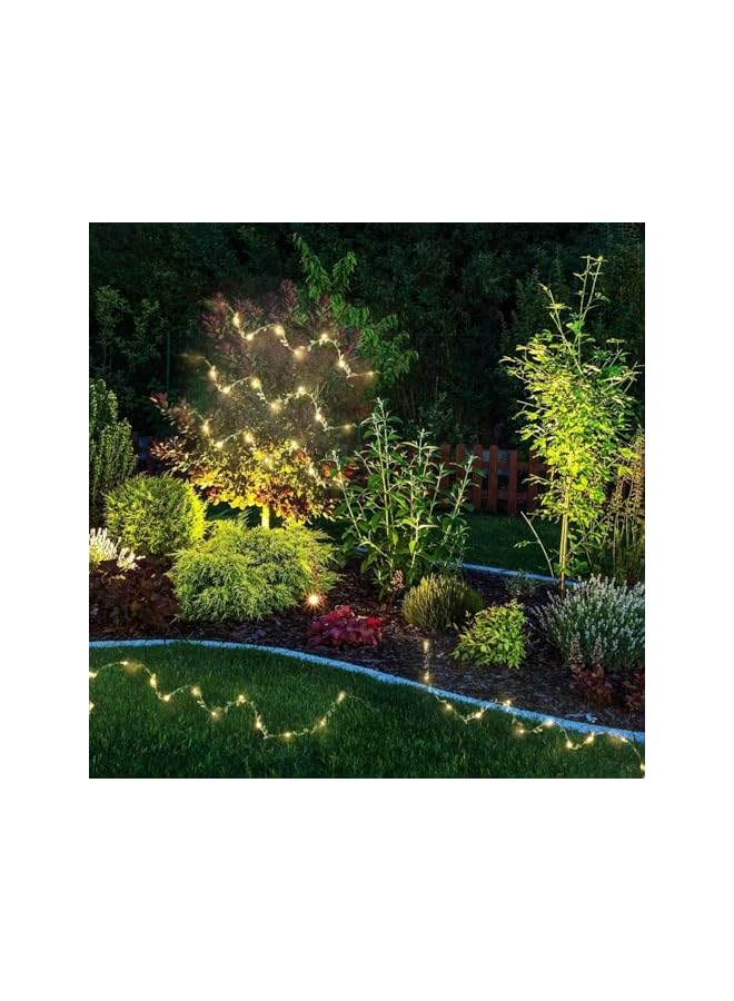 The Bros Gold Leaves String Light,5M 50 LED Maple Leaves Fairy Lights,Warm White Leaf Garland String Lights for Ramadan Eid Mubarak Decor,Artificial Plant Vine Light for Indoor Outdoor Home Garden Decor - Image 5