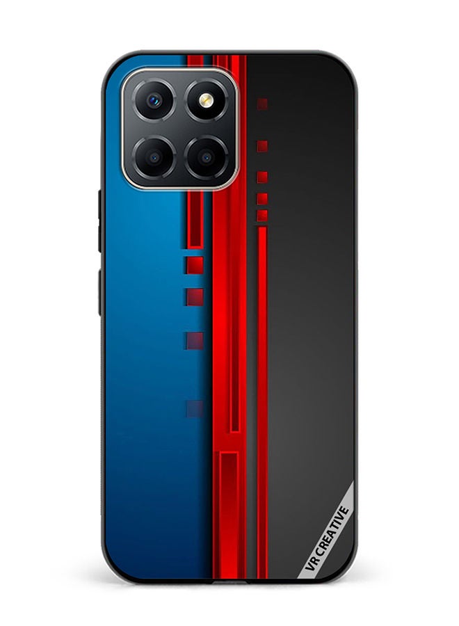 VR CREATIVE Protective Case Cover For Honor X6 Abstract Design Multicolour - Image 1